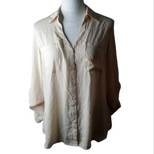 Express The Portofino Shirt Pale Pink